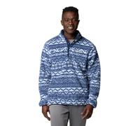 Columbia Men's Rugged Ridge Half Snap Fleece, Dark Mountain Madras Multi, Small
