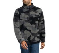 Columbia Men's Rugged Ridge Half Zip Fleece, Black