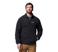 Columbia Men's Rugged Ridge High Pile Full Zip, Full Zip Fleece Jacket, Black, Large
