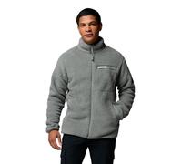 Columbia Men's Rugged Ridge High Pile Full Zip, Full Zip Fleece Jacket, Sedona Sage, Medium