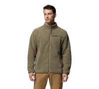 Columbia Men's Rugged Ridge High Pile Full Zip, Full Zip Fleece Jacket, Stone Green, L