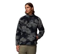 Columbia Mens Rugged Ridge High Pile Half Zip Fleece Black 2XL