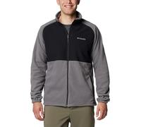 Men's Columbia Men's Sage Peak™ Full Zip Fleece City Grey/Black - Size: Regular/40