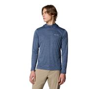Columbia Men's Sage Peak Knit Hoodie, Dark Mountain Heather, M