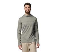 Columbia Men's Sage Peak Knit Hoodie, Stone Green Heather, XL