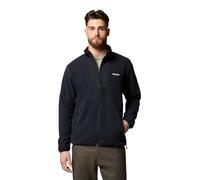 Columbia Men's Sequoia Grove Full Zip Fleece, Full Zip Fleece Jacket, Black, Medium