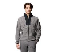 Columbia Mens Sequoia Grove Full Zip Fleece, Grey, Size M, Men Grey