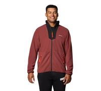 Columbia Men's Sequoia Grove Full Zip Fleece, Spice/Black/Spicy Pulls, XL