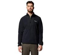 Columbia Men's Sequoia Grove Half Zip Fleece - Black, Black, Size M, Men Black