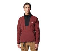 Columbia Men's Sequoia Grove Half Zip Fleece, Spice/Black/Spicy Pulls, XL