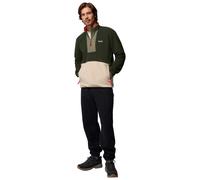 Columbia Mens Sequoia Grove II Half Zip Fleece Pullover - Greenscape/Fossil S-XL