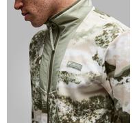 Columbia Men's Sequoia Grove Printed Full-Zip Fleece Jacket Green XL