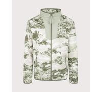 Columbia Men's Sequoia Grove Printed Full-Zip Fleece Jacket Green XL