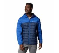 Columbia Silver Falls II Hooded Jacket - Synthetic jacket - Men's Mountain Blue / Collegiate Navy XL