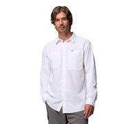 Columbia Men's Silver Ridge Utility 2 Long Sleeve Shirt, Long Sleeve Shirt, White, Large