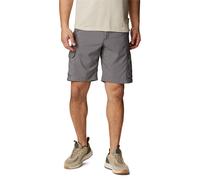 Columbia Mens Silver Ridge Utility Cargo Shorts Grey