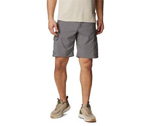 Columbia Mens Silver Ridge Utility Cargo Shorts Grey