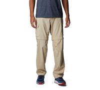 Columbia Men's Silver Ridge Utility Convertible Pant, Ancient Fossil, 46W x 30L Big