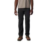 Columbia Men's Silver Ridge Utility Convertible Pant, Hiking Convertible Trousers, Black, 38 Waist x 34 Length