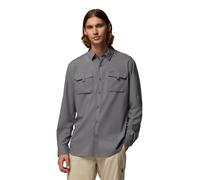 Columbia Mens Silver Ridge Utility II Long Sleeve Shirt, City Grey, XS