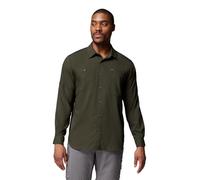 Columbia Mens Silver Ridge Utility Lite Long Sleeve Hiking Shirt, Greenscape, X-Large