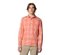 Columbia Men's Silver Ridge Utility Lite Plaid Long Sleeve, Tuscan Large Blur Check, Medium