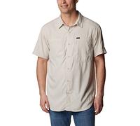 Columbia Men's Silver Ridge Utility Lite Short Sleeve, Dark Stone, Large