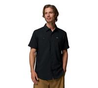 Columbia Men's Silver Ridge Utility Lite Short Sleeve Hiking Shirt, Black, XL