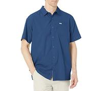 Columbia Men's Slack Tide Camp Shirt, Short Sleeve Shirt, Carbon, X-Large