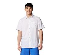 Columbia Men's Slack Tide Camp Shirt, Short Sleeve Shirt, White, X-Large