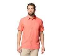 Columbia Mens Slack Tide Short Sleeve Camp Shirt, Melonade, XX-Large