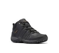 Columbia Woodburn II Mid Waterproof Boots - Black/Goldenrod