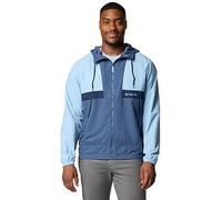 Columbia Men's Spire Valley Hooded Windbreaker, Blue, Size Xl, Men Blue