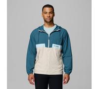 Columbia - Men's Spire Valley™ Hooded Windbreaker - Everblue, Dark Stone, Marine Light Size M Men