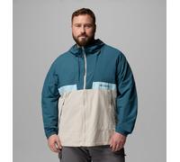 "Columbia - Men's Spire Valley™ Hooded Windbreaker - Extended Size - Everblue