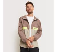 Columbia Men's Spire Valley Hooded Windbreaker, Grey/Yellow
