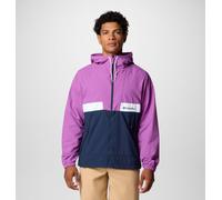 Columbia - Spire Valley Hooded Windbreaker - Windproof jacket size L, purple