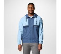 Spire Valley Hooded Windbreaker Jacket in Ripple Blue, Dark Mountain & Collegiate Navy