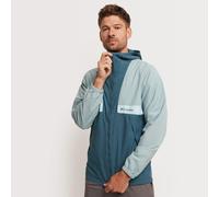 Columbia Spire Valley Hooded Windbreaker Jacket Turquoise Blue - S
