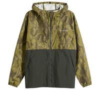 Columbia Men's Spire Valley™ Novelty Windbreaker Mossy Green Treebark Greenscape