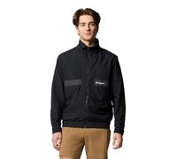 Columbia Men's Spire Valley Windbreaker, Black/Shark, Medium