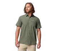 Columbia Men's PFG Slack Tide Camp Shirt Hiking, Cypress, 3X