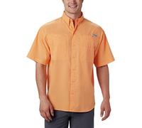 Columbia Men's Standard Tamiami II SS Shirt, Bright Nectar, Medium