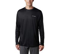 Columbia Men's Standard Terminal Tackle PFG Fish Flag LS, Black/Graphite, XX-Large