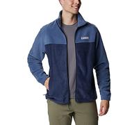 Columbia Men's Steens Mountain Full Zip 2.0 Fleece Jacket, Dark Mountain/Collegiate Navy, 46-48