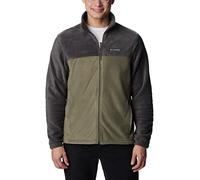 Columbia Men's Steens Mountain Full Zip 2.0 Fleece Jacket, Shark/Stone Green, XL Tall