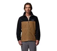 Columbia Men's Steens Mountain Full Zip 2.0, Full Zip Fleece Jacket, Black/Delta, XX-Large