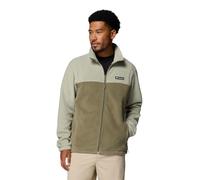 Columbia Men's Steens Mountain Full Zip 2.0, Full Zip Fleece Jacket, Safari/Stone Green, Medium