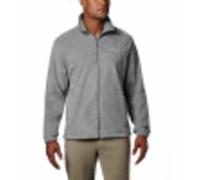 Columbia Men's Steens Mountain Full Zip 2.0 Sweater Fleece Jacket, Light Grey Heather, XL Tall