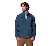 Columbia Men's Steens Mountain Half Snap Ii Fleece Jacket, Everblue/Crushed Blue, 6X